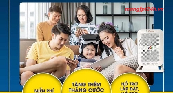 mạng FPT combo truyền hình + internet