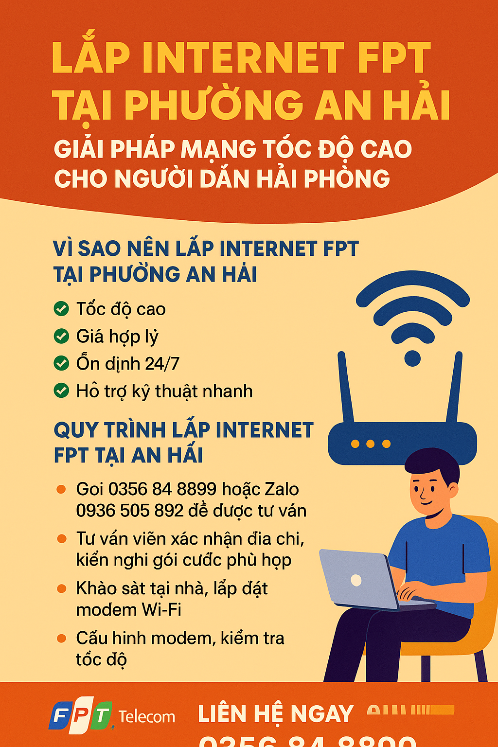LẮP INTERNET FPT TẠI PHƯỜNG AN HẢI